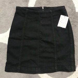 Black free people skirt - size 0
